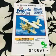 Legends Of The Air #402 Albatros DV Wooden Aircraft Model kit