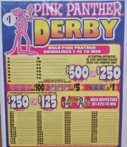NEW Pink Panther Derby 1360ct Seal Game Pull Tabs *Free Shipping*