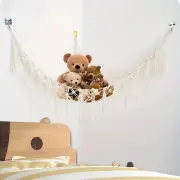 Soft Large Kid Toy Hammock Mesh Net Bedroom Nursery Toy Storage Teddy Bear