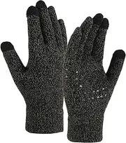 Gloves for Cold Weather,Non Slip Warm Touch Screen Running Gloves | Thickened Insulated Womens Winter Gloves for Driving Running Cycling Shwing