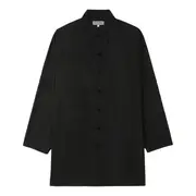 [Yohji Yamamoto] Mandarin Collar Blouse