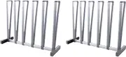 FUQIDZNB Shoe Rack, High Top Horse Boots Shoe Rack, Water Shoes Support Rack, Storage Rack, Long Boots Support Rain Boots Rack 2 PCS (Grey)