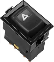 [Auto Repair Parts] YUF101490 Hazard Warning Lamp Switch Car for Land for Rover Defender 90 110 130 [Easy to Replace]