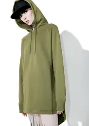 [Black Scale] Fishtail Pullover Hoodie