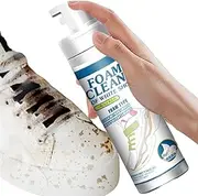 Gdnhovfnxe White Sneaker Cleaner - 200ml Wash Cleaning Solution for Sneakers | Portable Yellow Stain Remover for Cloth Shoes Deep Cleaning