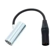 Coles 4071B Stand Adapter 4038 Ribbon Mic with 3-pin Signal to XLR Connection