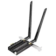 PCI-E WiFi 6E Gaming Adapter Desktop PC for Intel AX5400 PCIe Wifi Card 6GHz