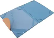 HOUDERCO Protective Birth Certificate Case Sleeve for Stylish Blue Birth Certificate Protector Document Holder for Keepsakes for Twin Essentials