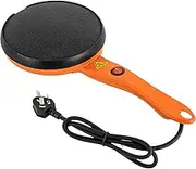7 inch Electric Crepe Maker, Non-Stick Pan Frying Pancake Baking Griddle Machine, Portable Crepe Maker for Crepes, Blintzes, Pancakes, Bacon, Tortillas