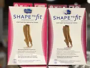 Dr. Comfort Shape to Fit Sheer Open Toe Hosiery for Women 15-20 or 20-30 mmHg