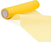 12in Yellow Sketching Tracing Paper Roll,23Mx30.5cmTrace Paper Roll,Yellow Tracing Paper Trace Paper,Yellow Transparent Original Pattern Paper,Good Ink Absorption Drafting Paper Roll