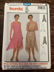 Burda 8648 UNCUT Sewing Pattern, Misses' Dress, Size 10-20