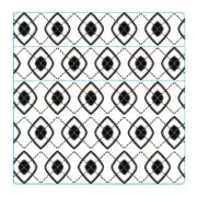 Simon Hurley Funky Argyle Peel-Apart Background Rubber Stamp