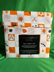 Cynthia Rowley Halloween Sheet Set Full