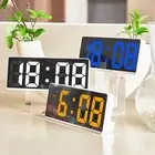 Electric Clock, 5 Modes Brightness, Temperature, Date, Snooze Function,