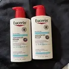 2 Pack ~ Eucerin Advanced Repair Very Dry Skin Lotion 13.5 oz 48 HR Moisture