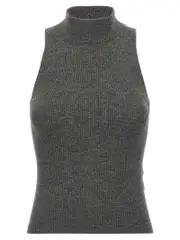 [Brunello Cucinelli] Brunello Cucinelli-Sparkling Top Grigio-Donna M