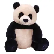 Gund Zi-Bo Panda Large 30cm Plush - Navy & Cream