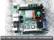 Intel Mini-ITX Motherboard Core 2 Duo CPU 1.6GHz ITX-i9453VL2G ITX-i9453 2x LAN