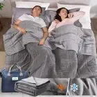 Weighted Blanket 25lb for Adult, 80''x87'' Queen Size Weighted Blanket with D...