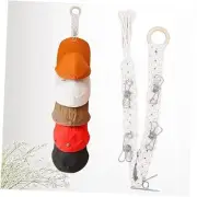 Hand Woven Macrame Hat Hanger Cap Rack - Boho-Style Hat Holder for Wall -