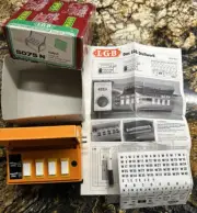 LGB G Scale #5075N Stellputt Orange Accessory 4 Switch Control Box Orange NIB!