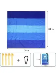 Wiwigo Beach Blanket Sandproof Mat Waterproof Quick Drying Outdoor Picnic 79x83