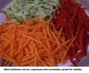 Julienne Slicers Set,THIN &THICK one year warranty ,Australian Made WATCH VIDEO