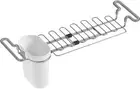 Multi-Purpose Over-The-Sink Drying Rack, Caddy with Kitchen Towel Bar