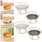 Metal Wire Fruit Basket, Fruit Holder Stand Storage Basket for Kitchen