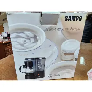 SAMPO聲寶五杯份咖啡機HM-L13051AL  95成新未使用