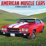 AMERICAN MUSCLE CARS 2021 WALL CALENDAR