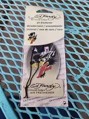Ed Hardy Car Air Freshner Coconut Scent