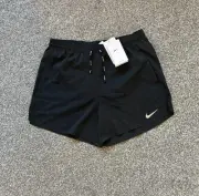 Nike Flex Stride 5" Men's Brief-lined Running Shorts Training Gym Black Medium