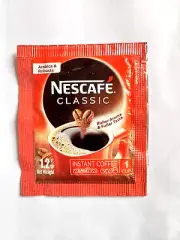 Nescafe Classic Robusta Bean Instant Coffee Powder Pouch 1.2 g Small Packets New