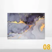 Green Gold Orange & Blue Abstract Wall Canvas Home Decor Australian Made Quality