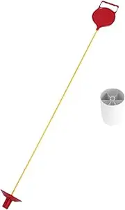 Dickly Golf Flagstick and Cup Putting Green Flag Stick 36" Pole Golf Pin and Cup Set Golf Flagpole for Country Club Driving Range