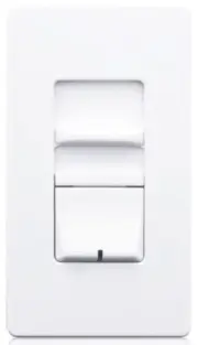 Leviton Renoir II Incandescent And Magnetic Low-Voltage Dimmer AMSTW-IAW White