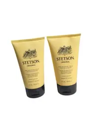 2x Stetson Original Deep Moisture Cream For Face & Beard Citrus & Vetiver 5oz
