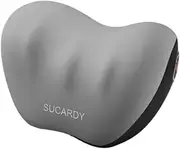 Car Neck Pillow Headrest Pillow Ergonomic Design Memory Foam Neck Support Pillow, Gray