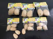 LeeWards Vintage Wooden Craft Easter Eggs New in Package