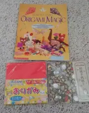 Origami Book One And Two Japanese Paper Folding, Easy Origami art kit, fun cute