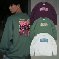 在飛比找蝦皮商城優惠-idealism Edison Sweatshirt 花灰 