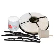 Sakura Front Rear Wiper Blades & Filter Service Kit for Toyota Corolla AE90 AE92