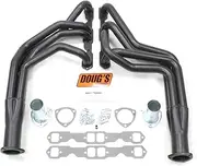 Doug's Headers (D353-B) 1-3/4" 4-Tube Black Coating Hi-Temperature Full Length Exhaust Header for Chevrolet Pass Small Block Engine