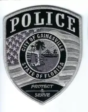 Gainesville (Alachua County) FL Florida Police SUBDUED SWAT patch - NEW!