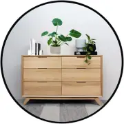round Bathroom Mirror, round Mirror 50Cm, Circle Mirror, round Wall Mirror, Circ
