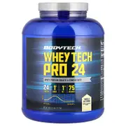 BodyTech, Whey Tech Pro 24, Vanilla Ice Cream , 5 lbs (2.27 kg)