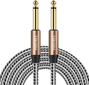 Guitar Cable, TEKERA 1/4 Inch to 1/4 inch TS Straight Male to Male 6.35mm Mono Jack Cable 1.5m 3m 5m 10m (1.5m)