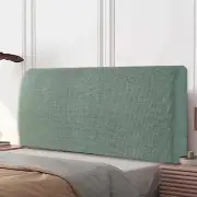 Bed Headboard Cover Solid Color Bed Backrest Cover Removable